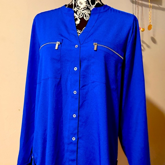 Calvin Klein Vibrant Blouse - Picture 1 of 7